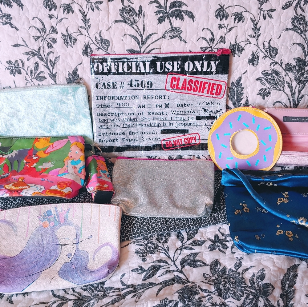 makeup bags lot